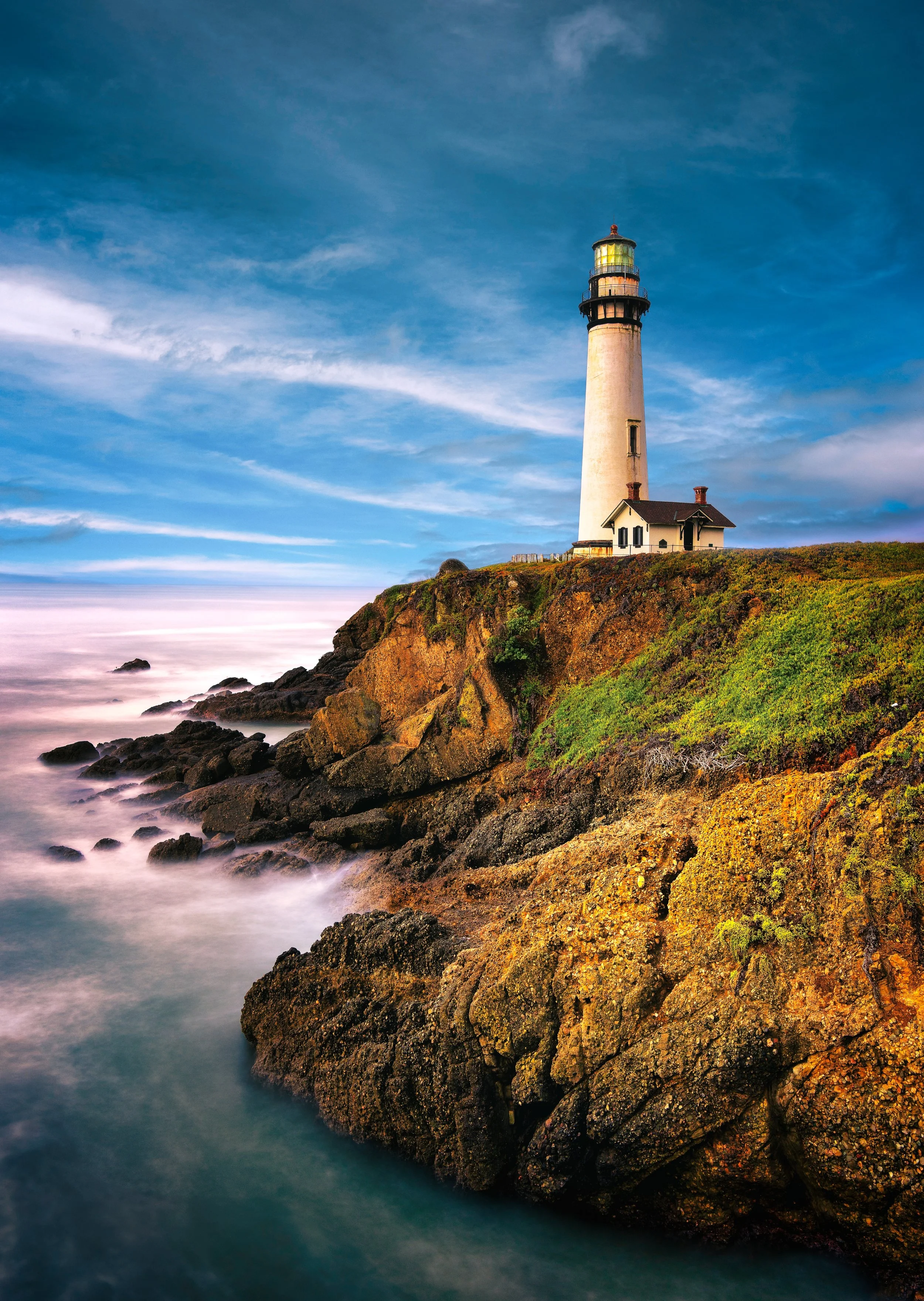 Beacon on the Bluff - Pigeon Point Lighthouse - Pescadero, CA