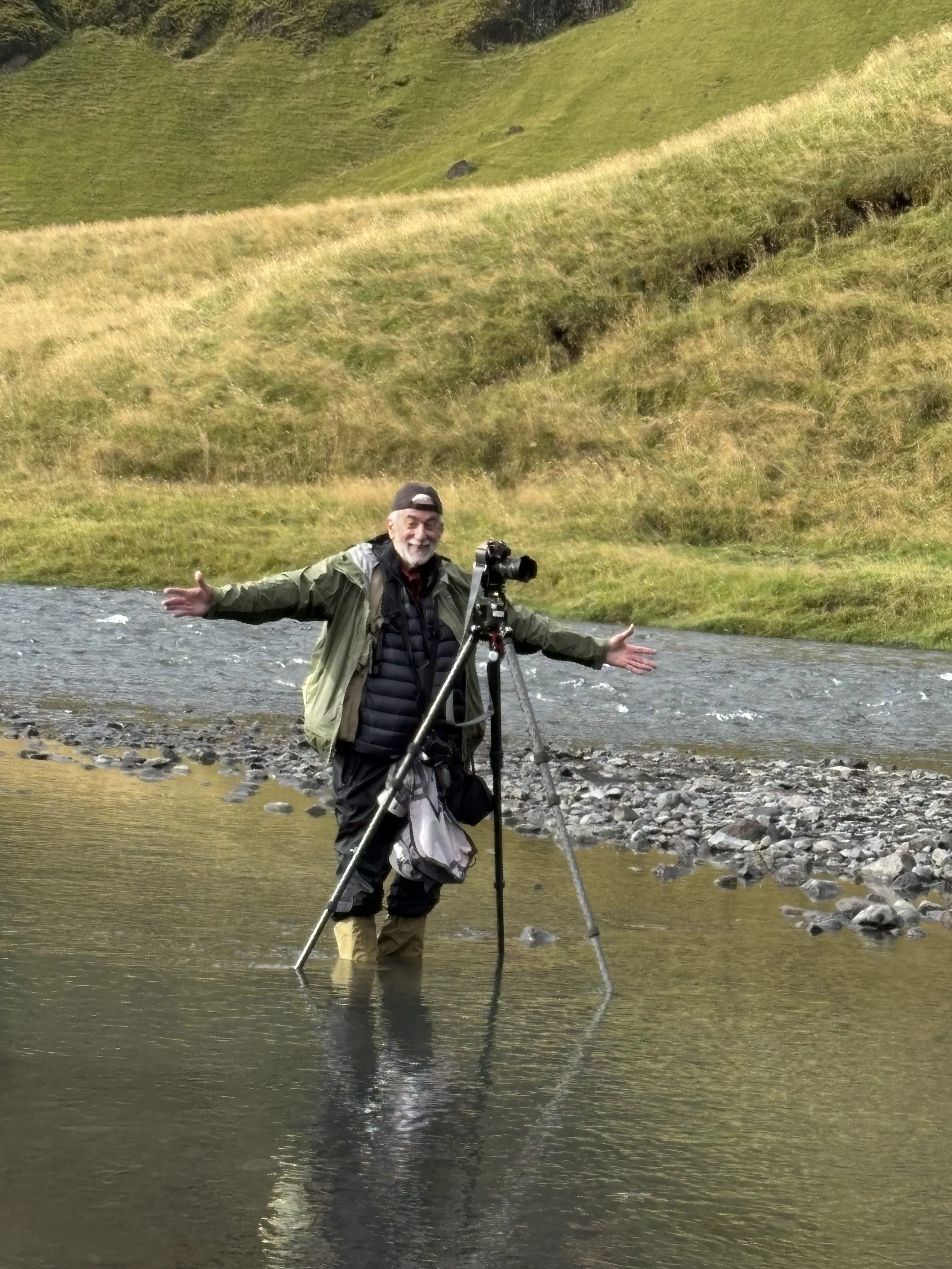 Malcolm Kahn Photographing in Iceland from a different perspective