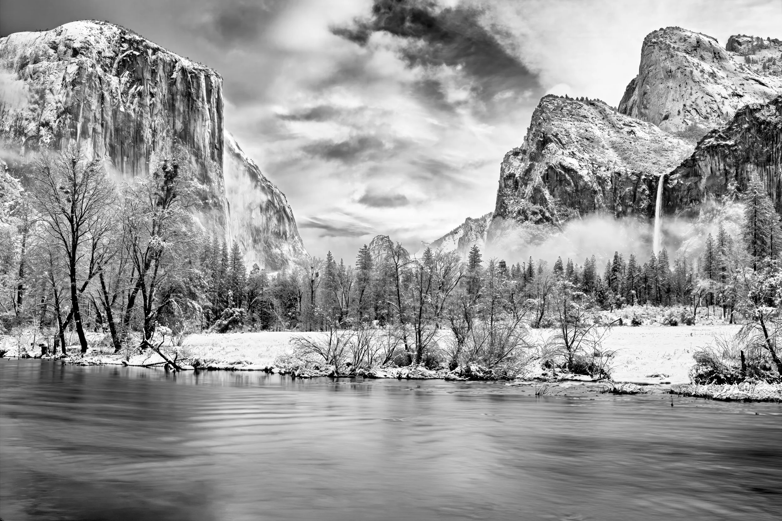 Winter Silence - Valley View, Yosemite National Park, California  - (Signature Edition)