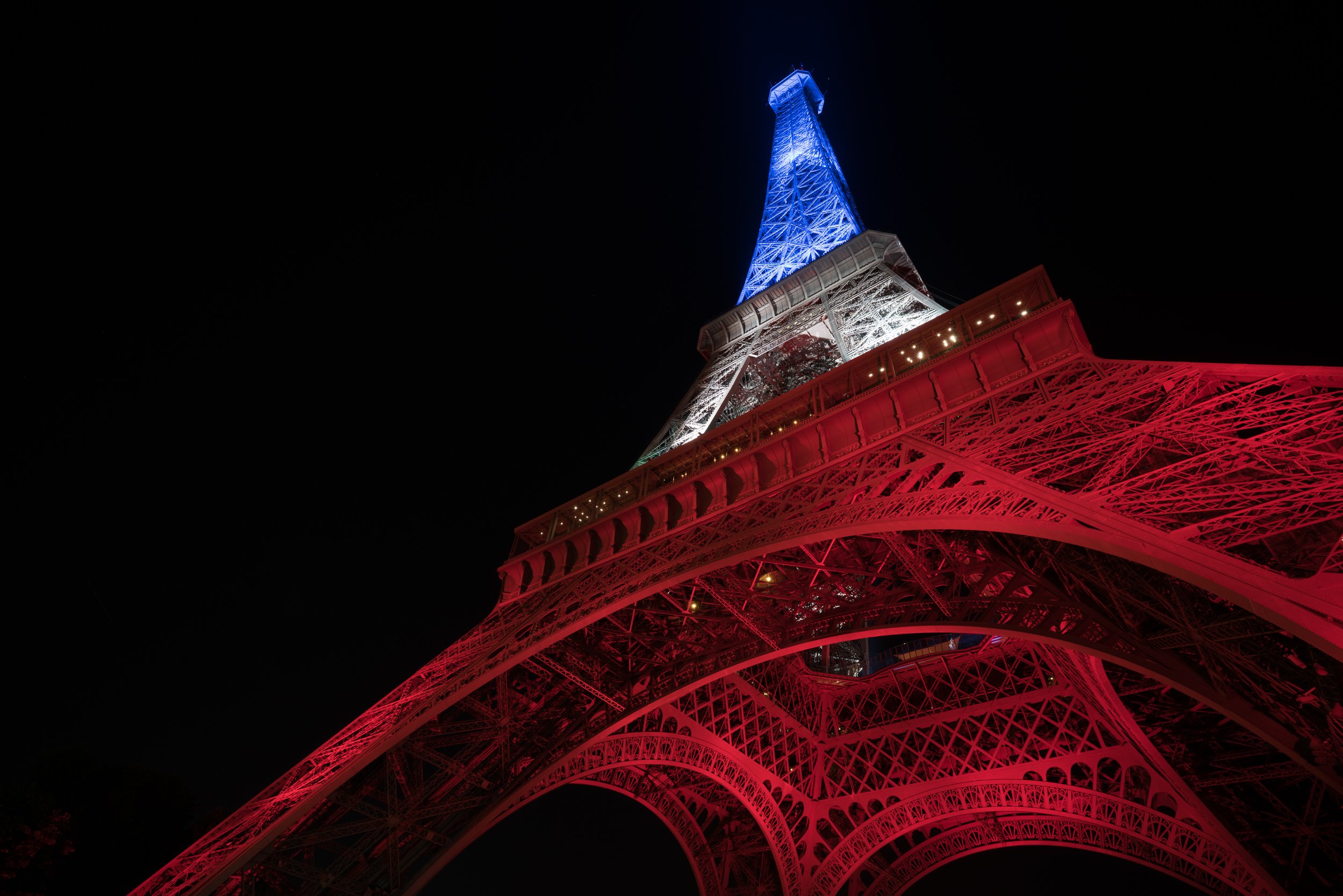 Tricolor Tower - Eiffel Tower - Paris, France