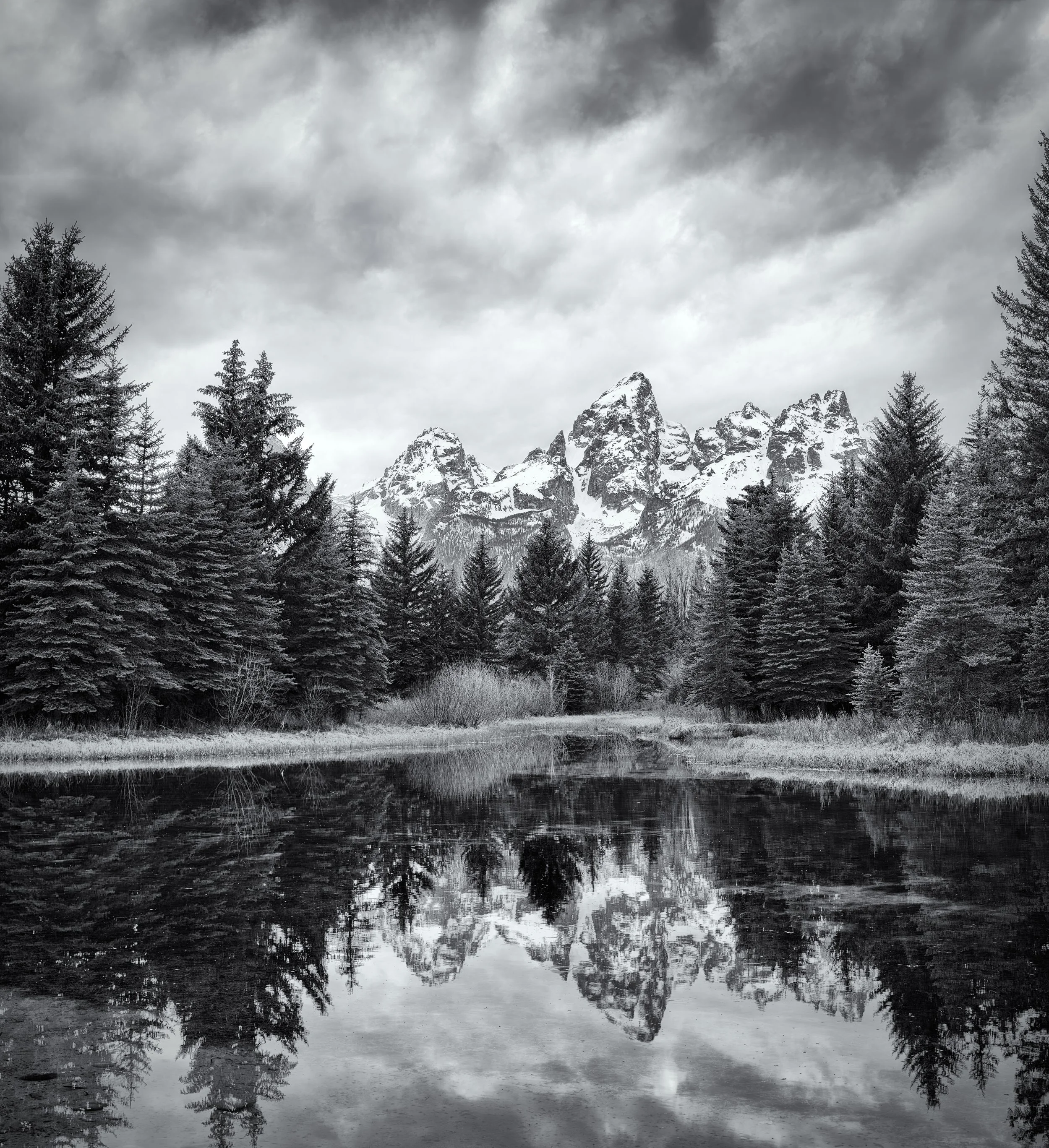 Monolithic Reflection - Grand Teton National Park, WY