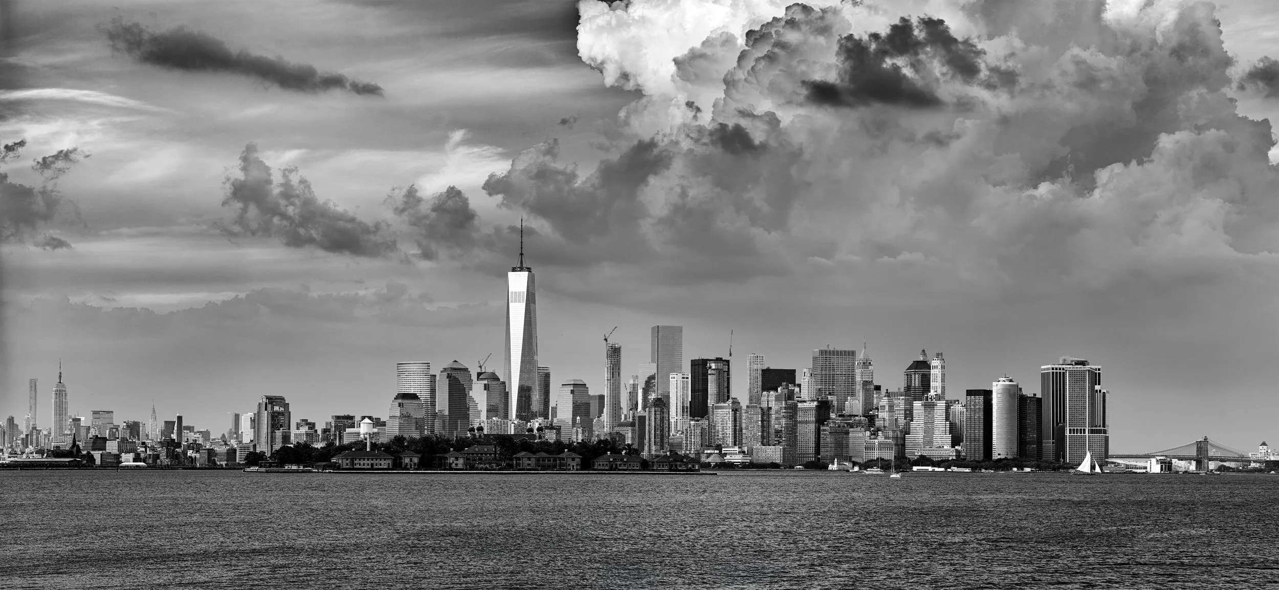 Convergence - Lower Manhattan and New York Harbor, New York City