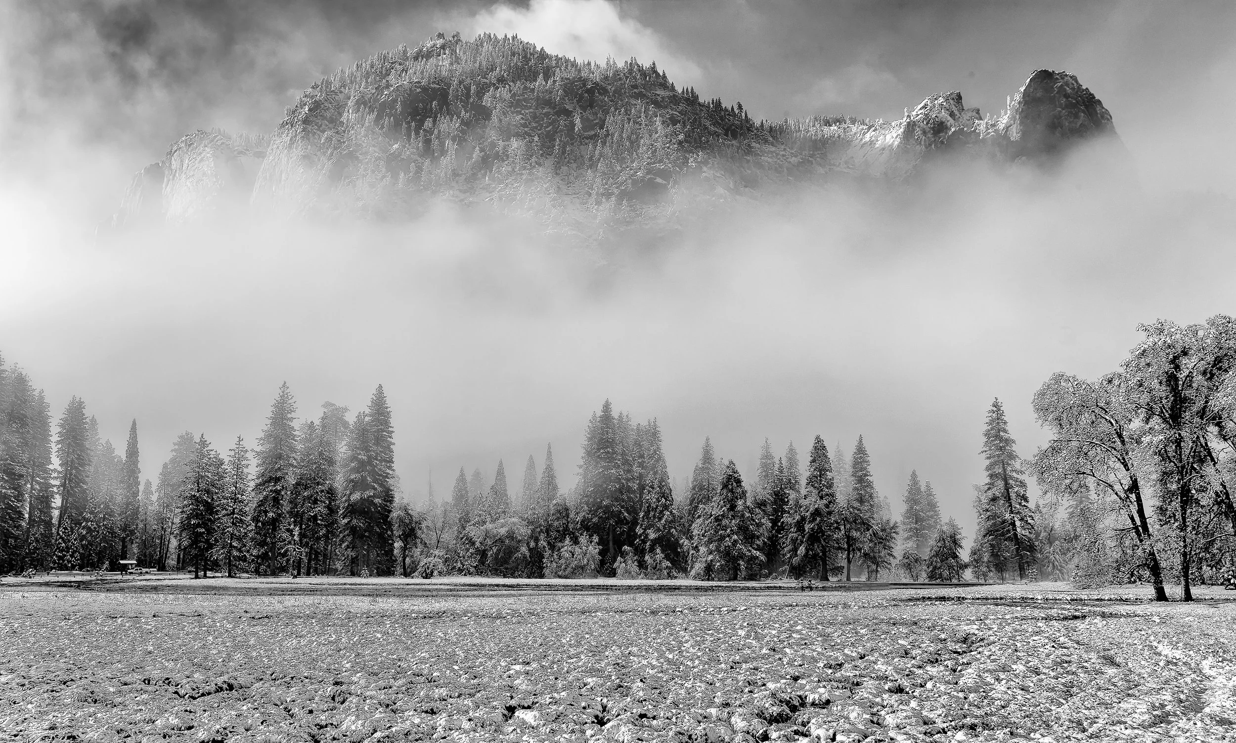 Land Before Time - Misty Valley Floor - Yosemite National Park, CA