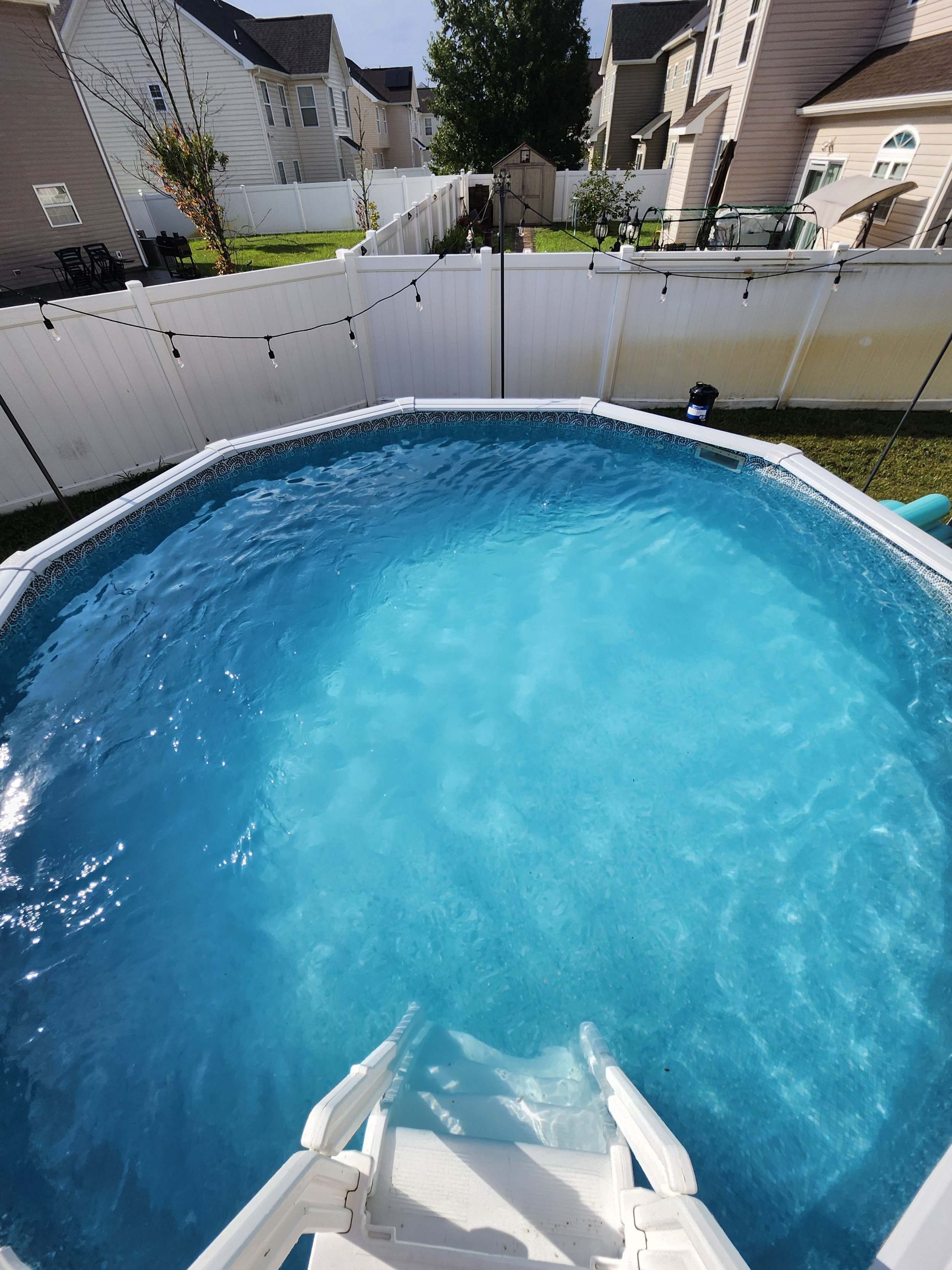 Wonderful progress, family can swim soon!