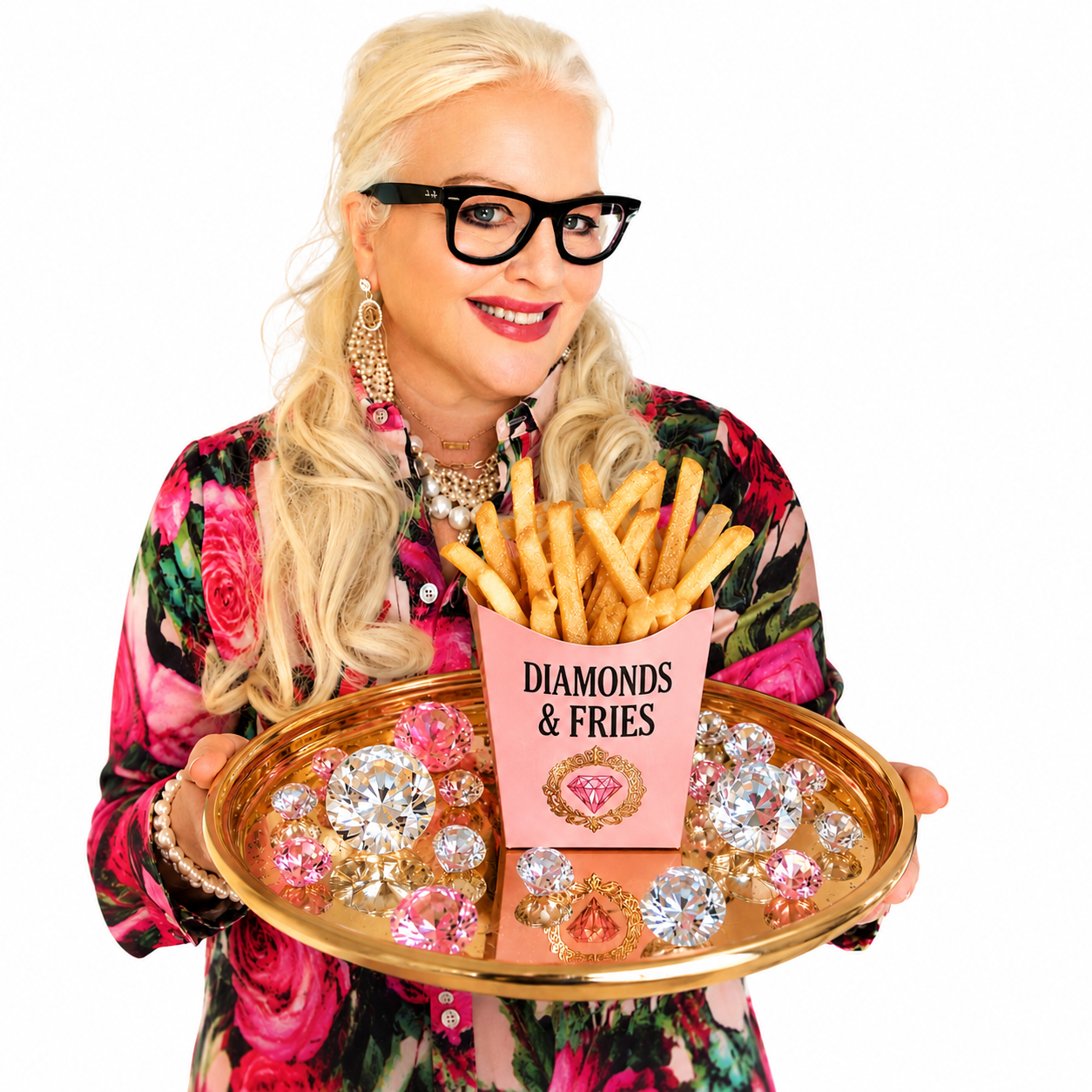 Jo Brothers Diamonds and Fries tray