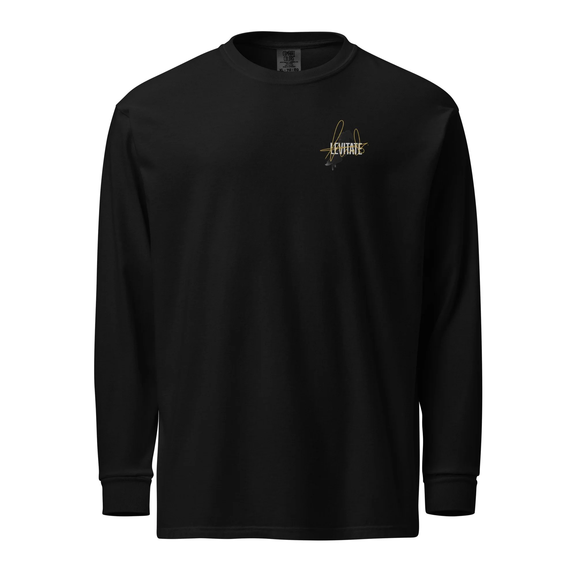unisex-garment-dyed-heavyweight-long-sleeve-shirt-black-front-6a43853a2fe83.jpg