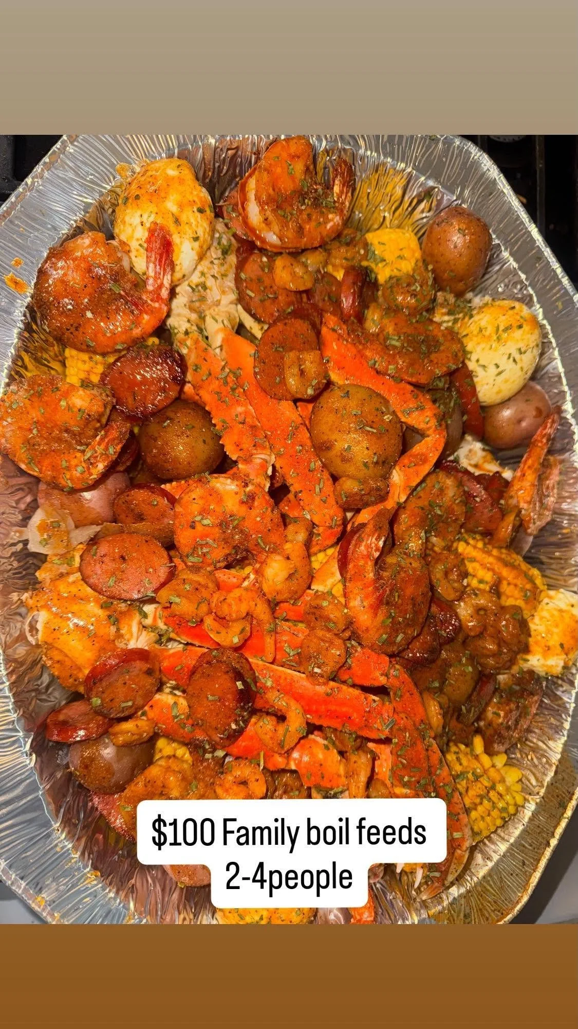 #12 - Seafood Boil Plate