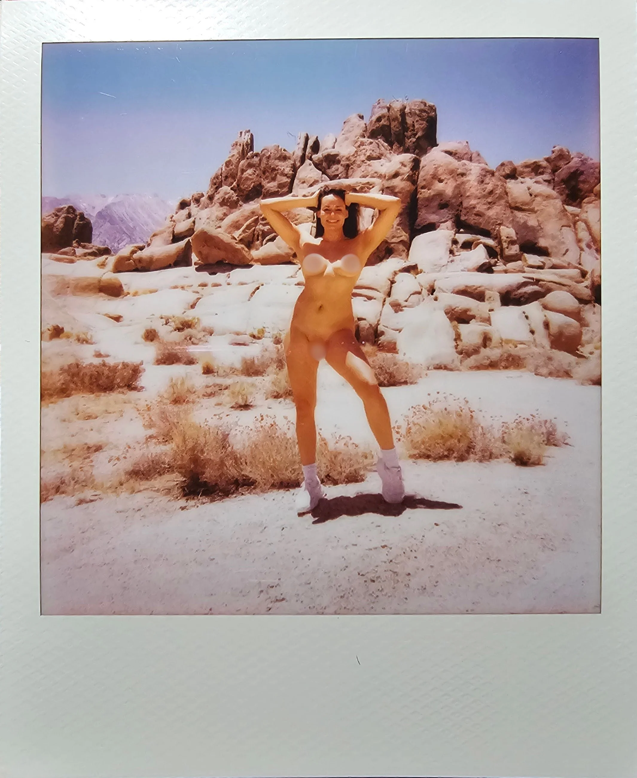 Alabama Hills Standing Nude