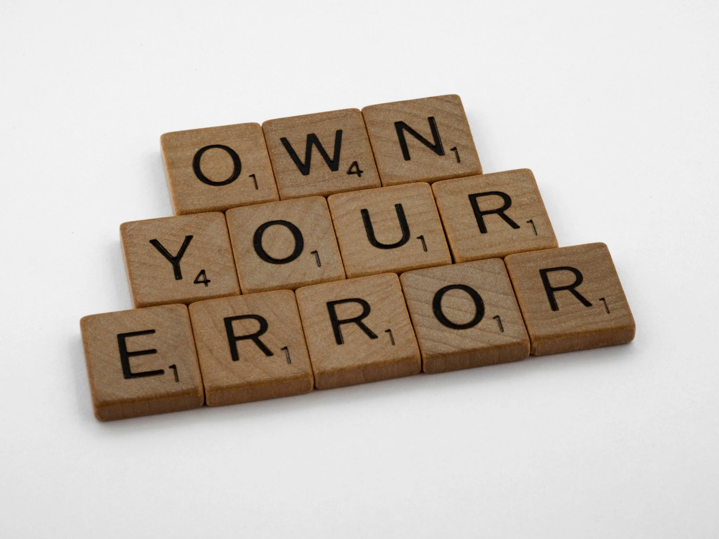 Owning My Mistakes Changed My Life
