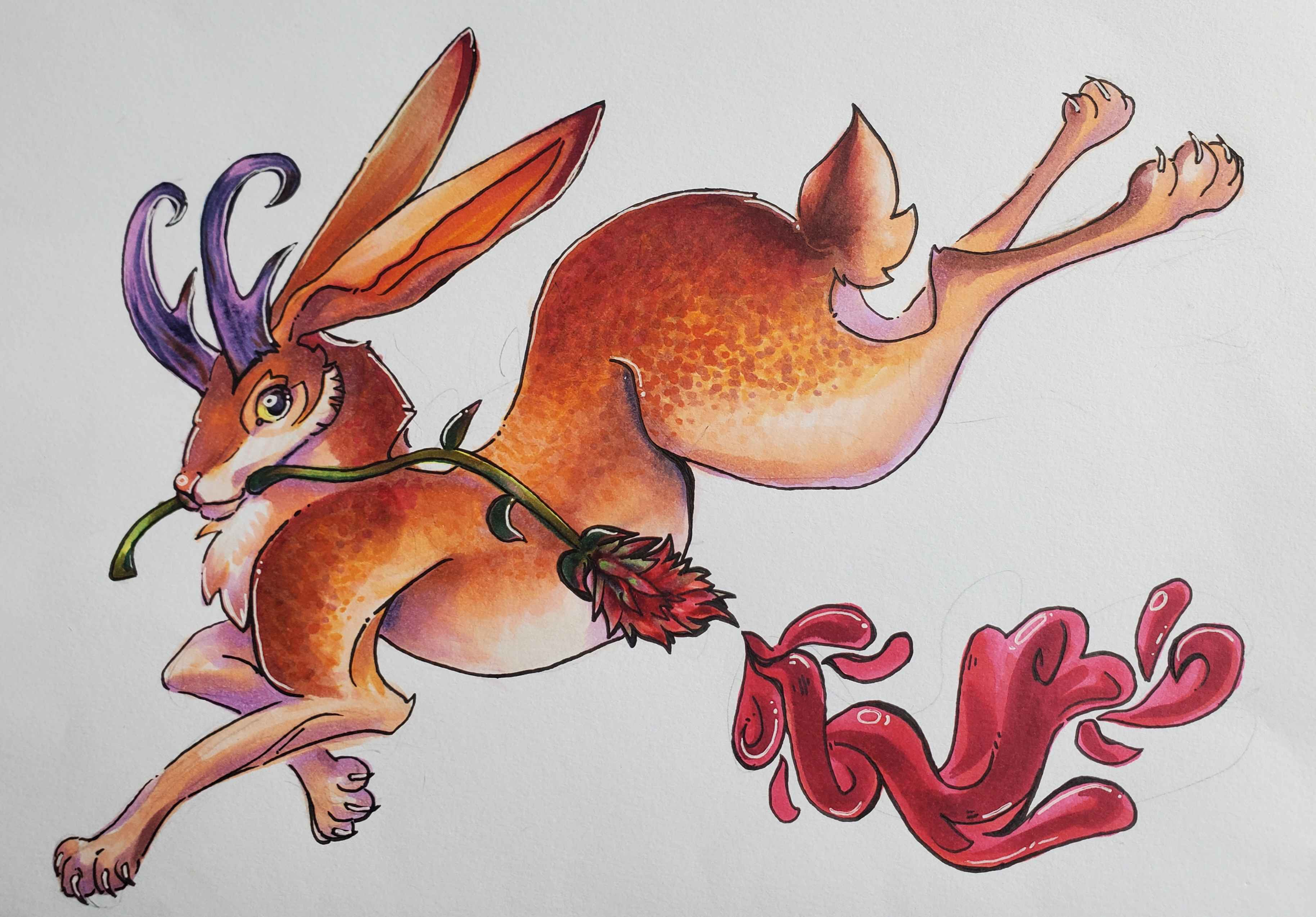 Jackalope's Paintbrush