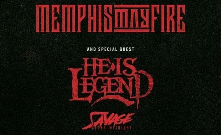 Concert Review - Memphis May Fire, He Is Legend and Savage After Midnight w/Live Show Interview