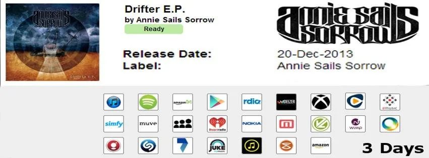 EXCLUSIVE Review: Annie Sails Sorrow - Drifter EP