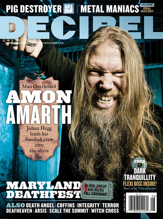 AMON AMARTH Graces The Cover Of Decibel Magazine