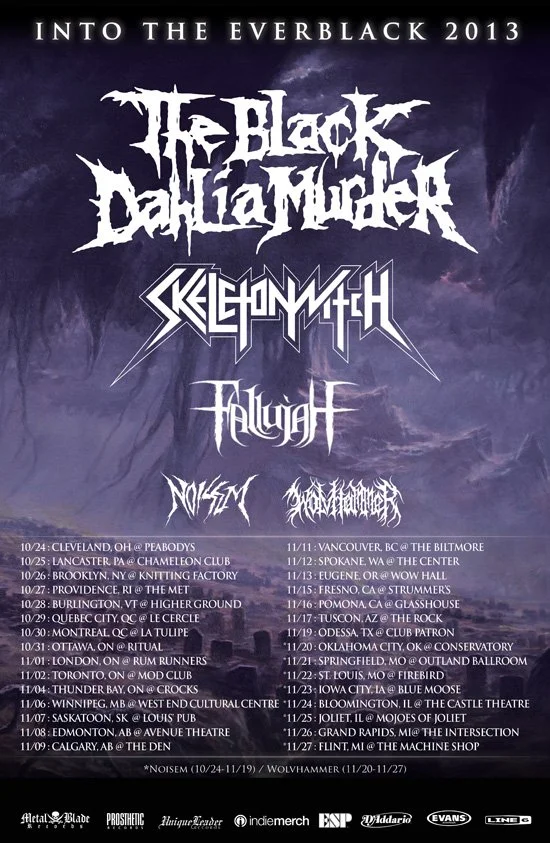 The Black Dahlia Murder Announce Fall North American Headlining Tour