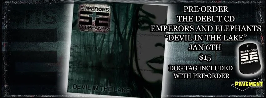 Emperors and Elephants Begin Pre-Orders For "Devil in the Lake"