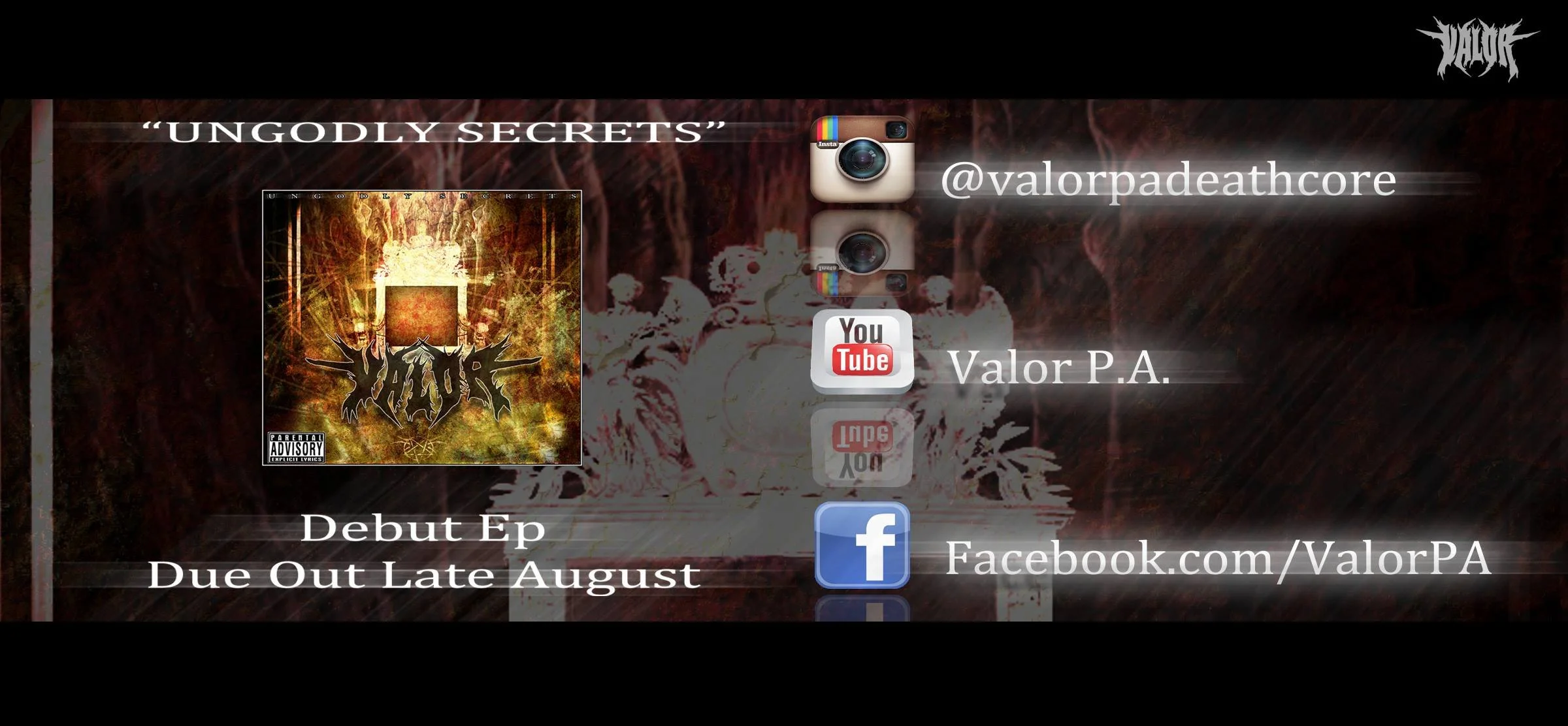 REVIEW: Valor - Ungodly Secrets [EP/2014]