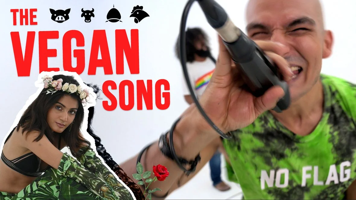 RAOUL KERR (BLOODYWOOD, NO FLAG) Releases New Single & Music Video, The Vegan Song "Green Goddess"!
