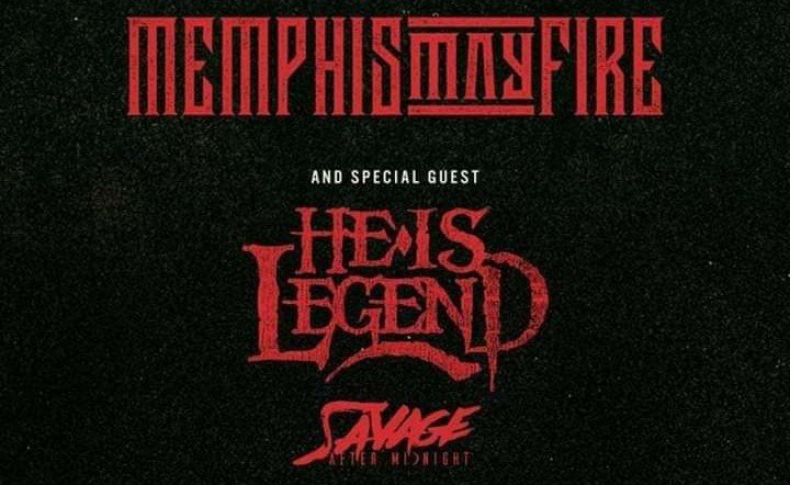 Concert Review - Memphis May Fire, He Is Legend and Savage After Midnight w/Live Show Interview