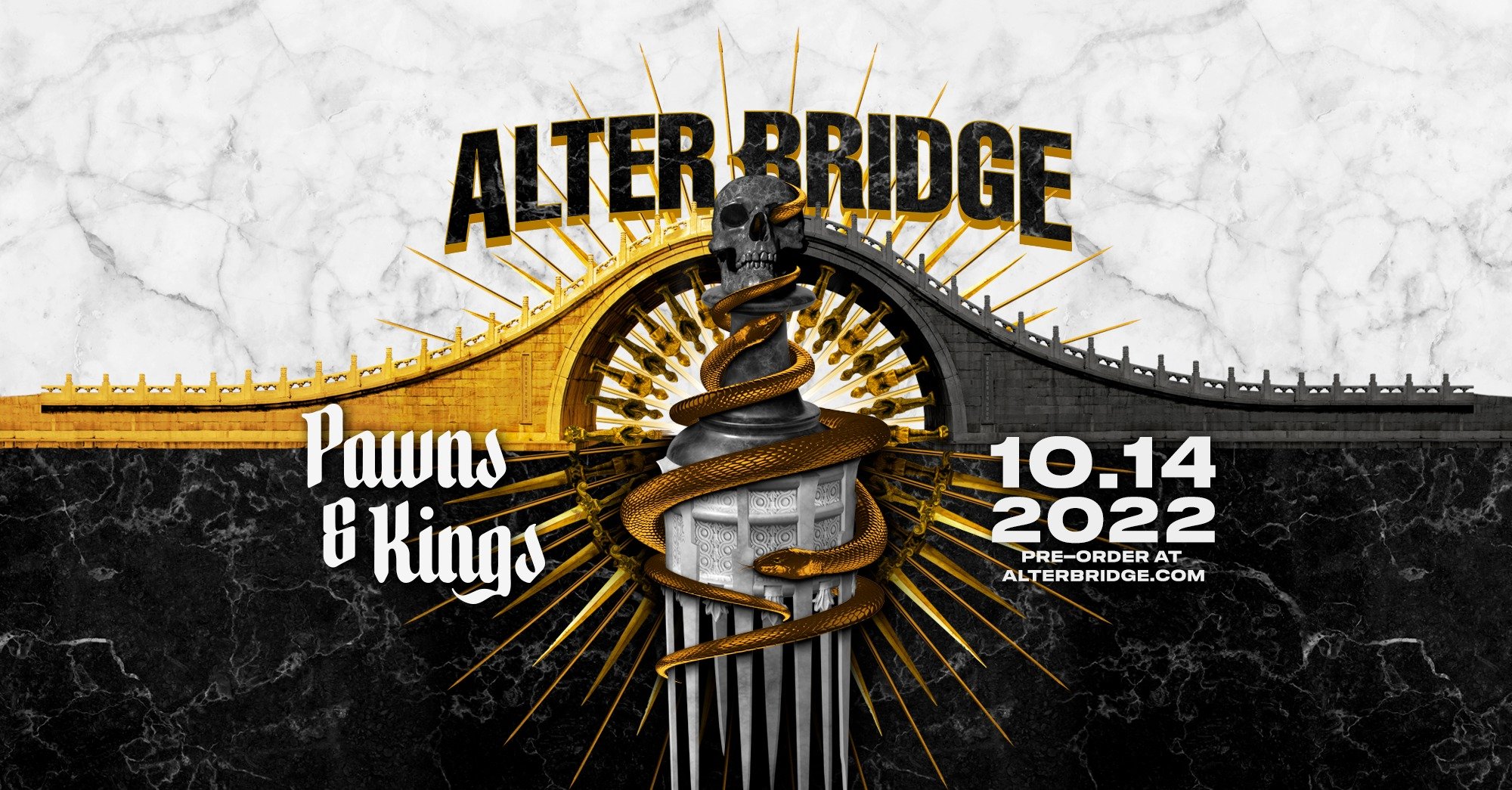 Enter the World of "Pawns & Kings" with ALTER BRIDGE This October