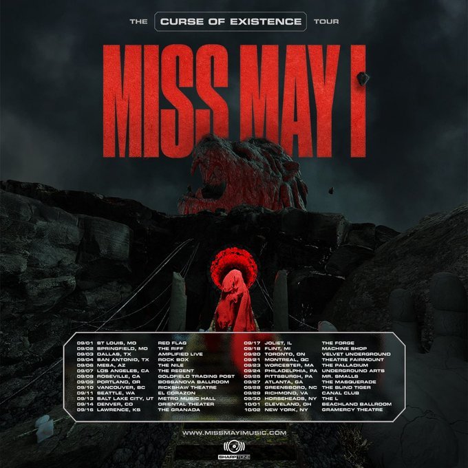 The Curse of Existence Tour Looms Over Lawrence, KS