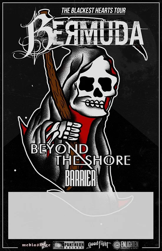 Beyond the Shore to Support Bermuda On "The Blackest Hearts Tour"