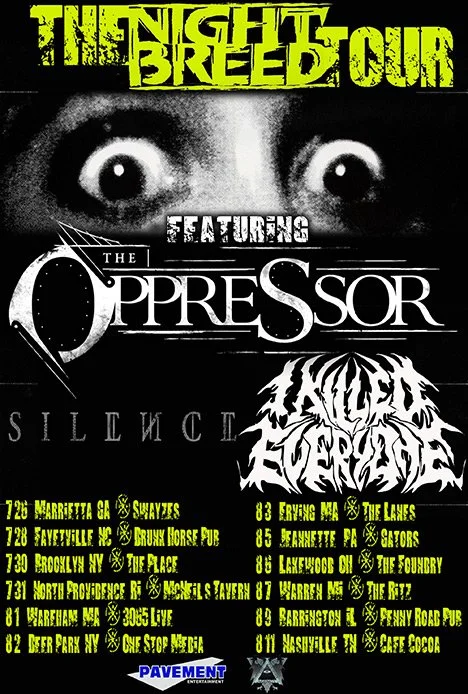 I Killed Everyone Announces Tour With Silence and The Oppressor