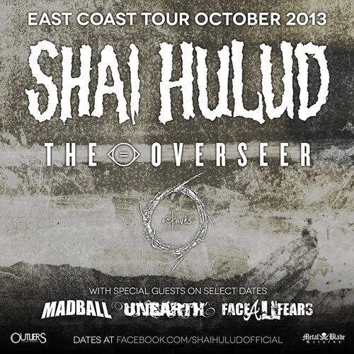 Shai Hulud Announce October Tour Dates With Madball, The Overseer