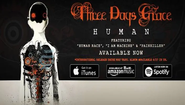 REVIEW: Three Days Grace - Human (Deluxe Edition)
