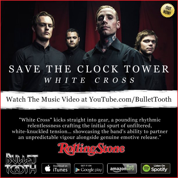 Save the Clock Tower Premiere White Cross Music Video