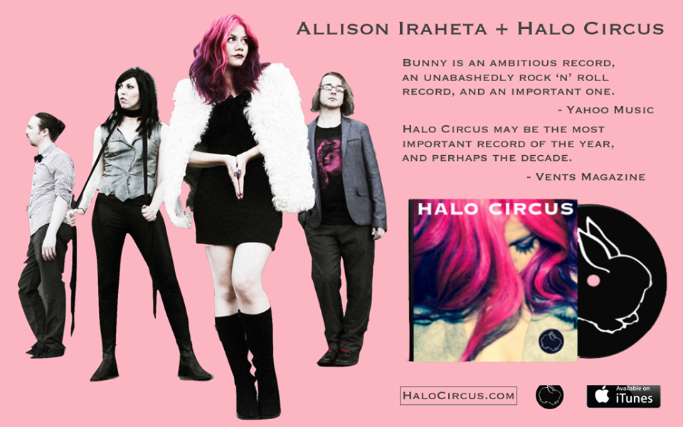 Review: Allison Iraheta + Halo Circus - Bunny