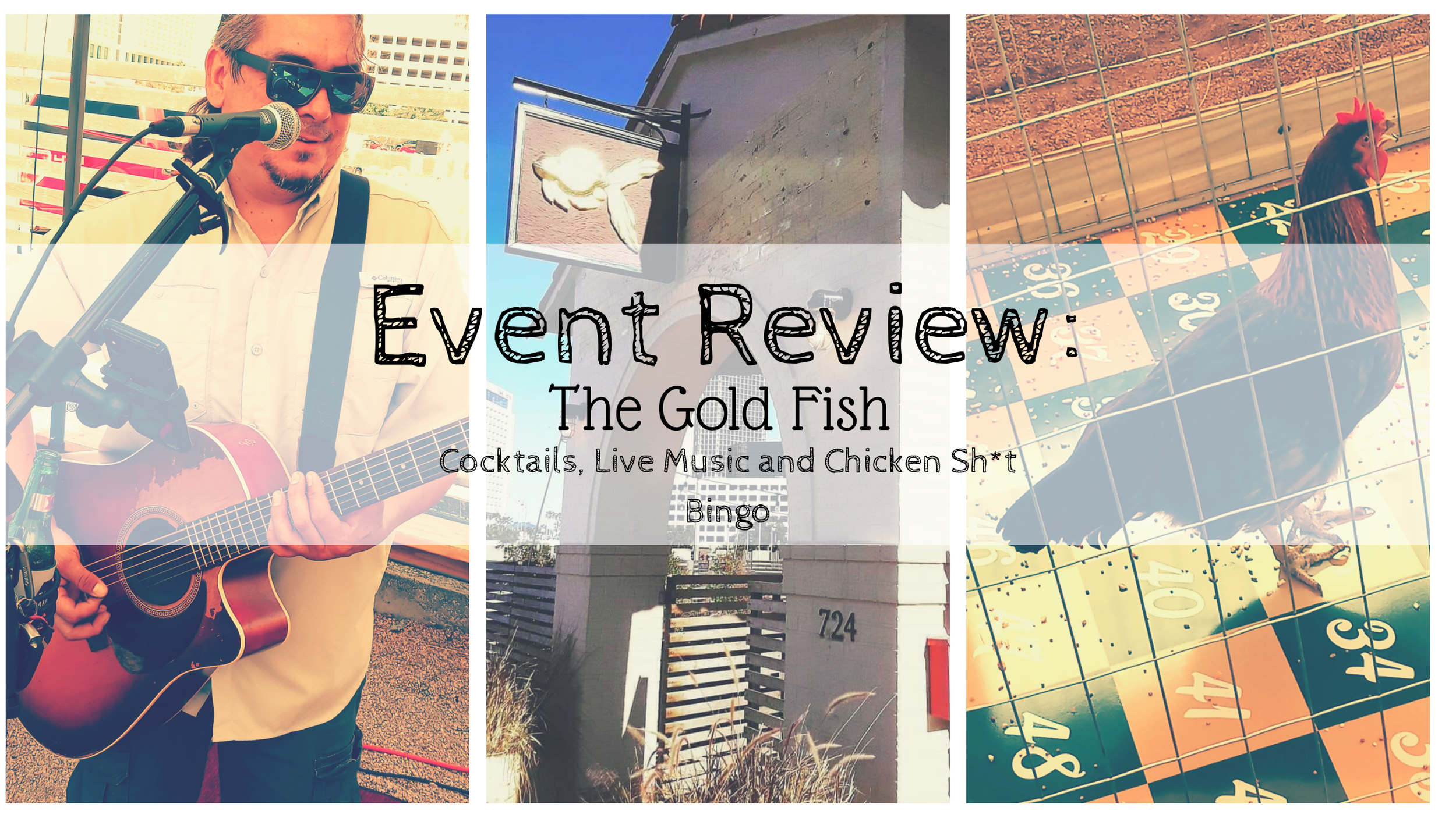 Event Review - The Gold Fish - Cocktails, Live Music, and Chicken Sh*t Bingo