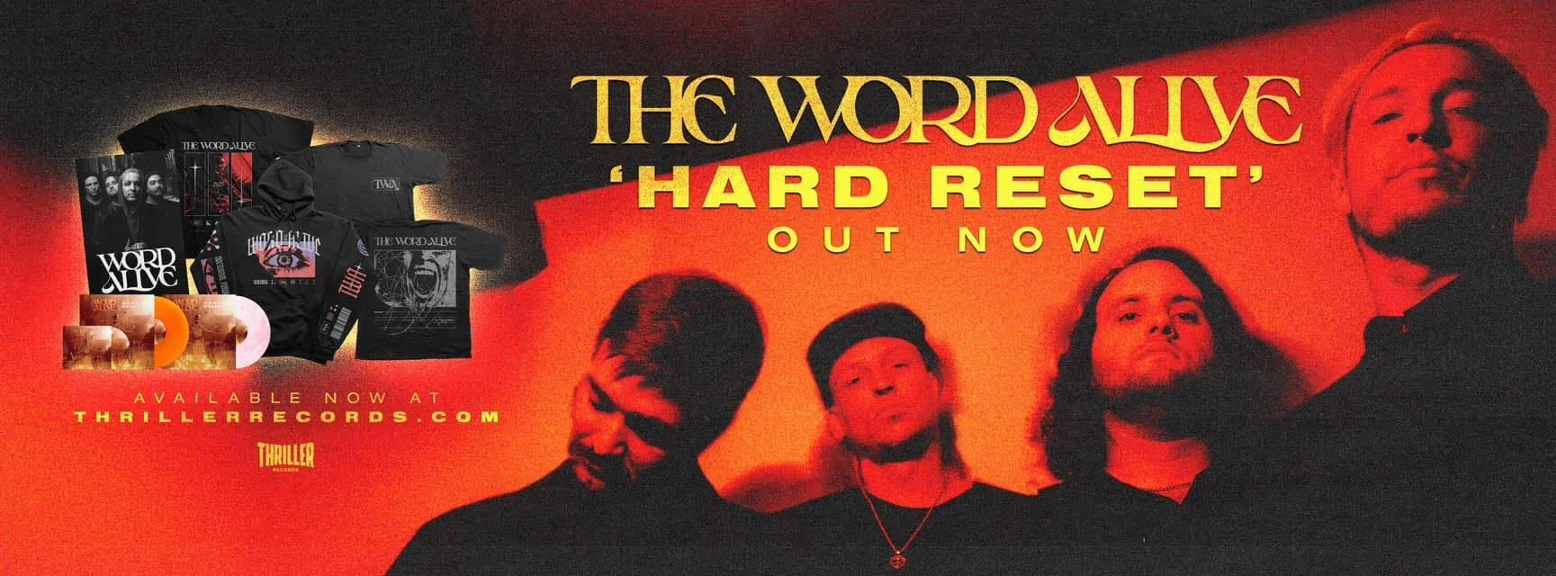 Review: The Word Alive Perform "Hard Reset" with Thriller Records Debut