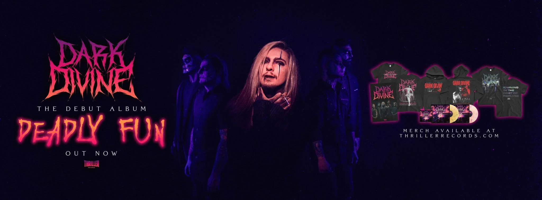 Review: Dark Divine Explore Fears on Debut Album, "Deadly Fun"