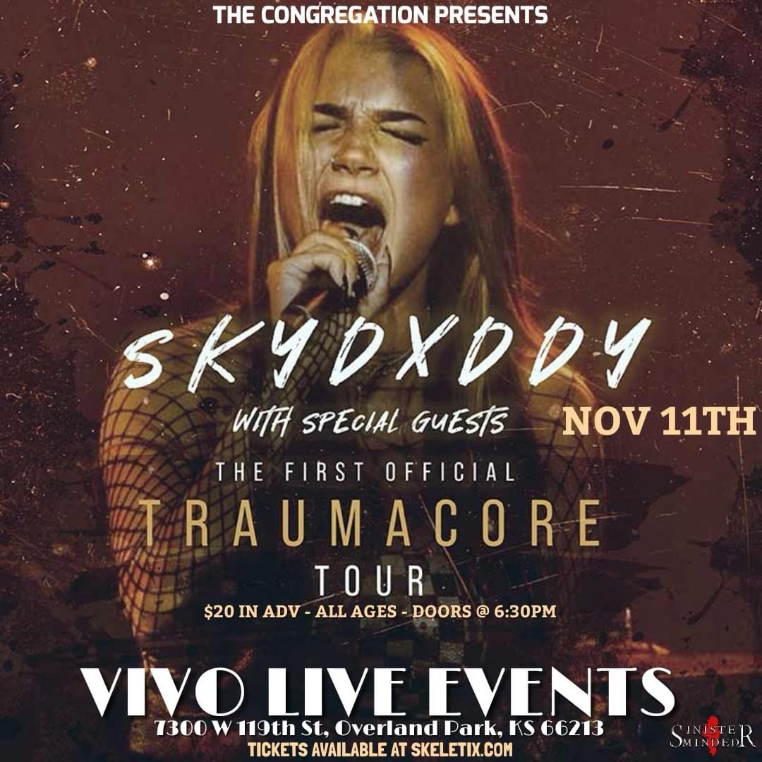 Review: SkyDxddy Brings Therapy to Kansas in the form of the Traumacore Tour