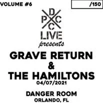 DCxPC Live Releases Grave Return/The Hamiltons Live Split Vinyl