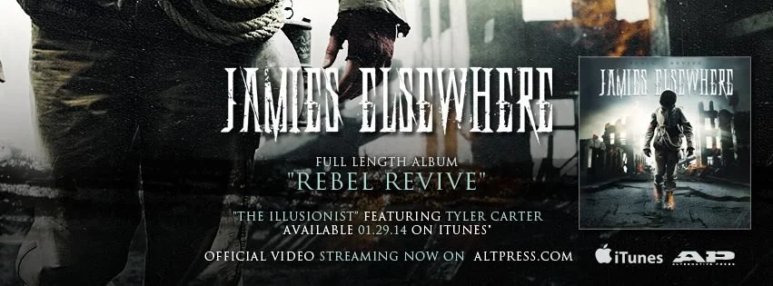 Review: Jamie's Elsewhere - The Illusionist (ft. Tyler Carter) (Single)