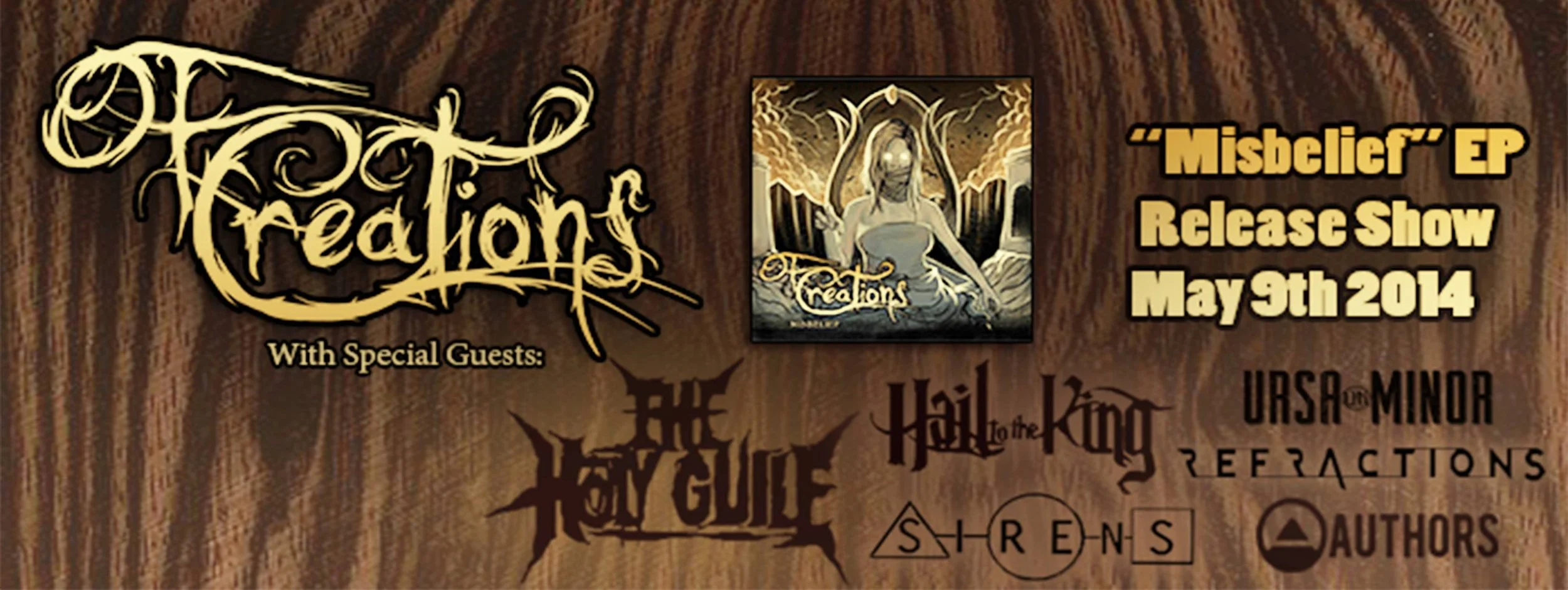 REVIEW: Of Creations - Misbelief [EP/2014]