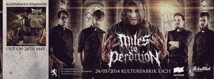 REVIEW: Miles to Perdition - Blasphemous Rhapsody [2014]
