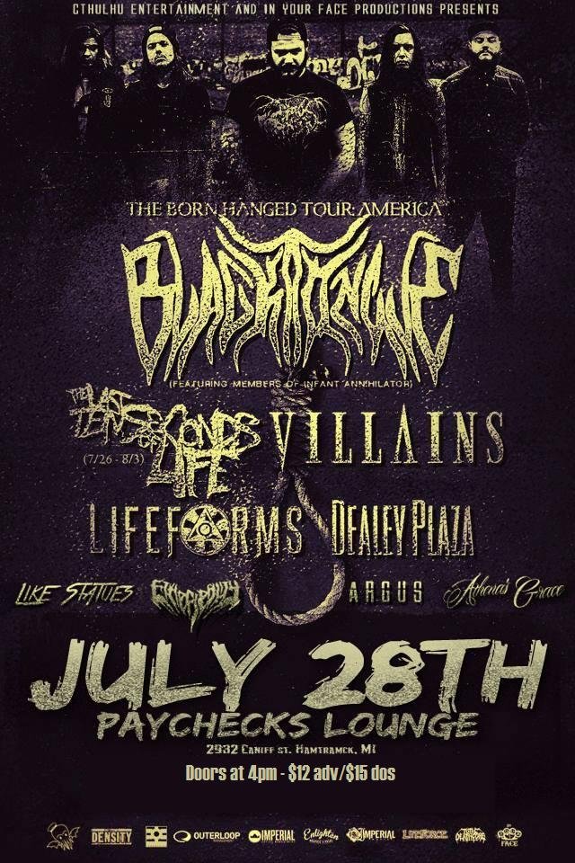 CONCERT REVIEW: The Born Hanged Tour (US) - 7/28 at Transitions Ramp Park, Michigan