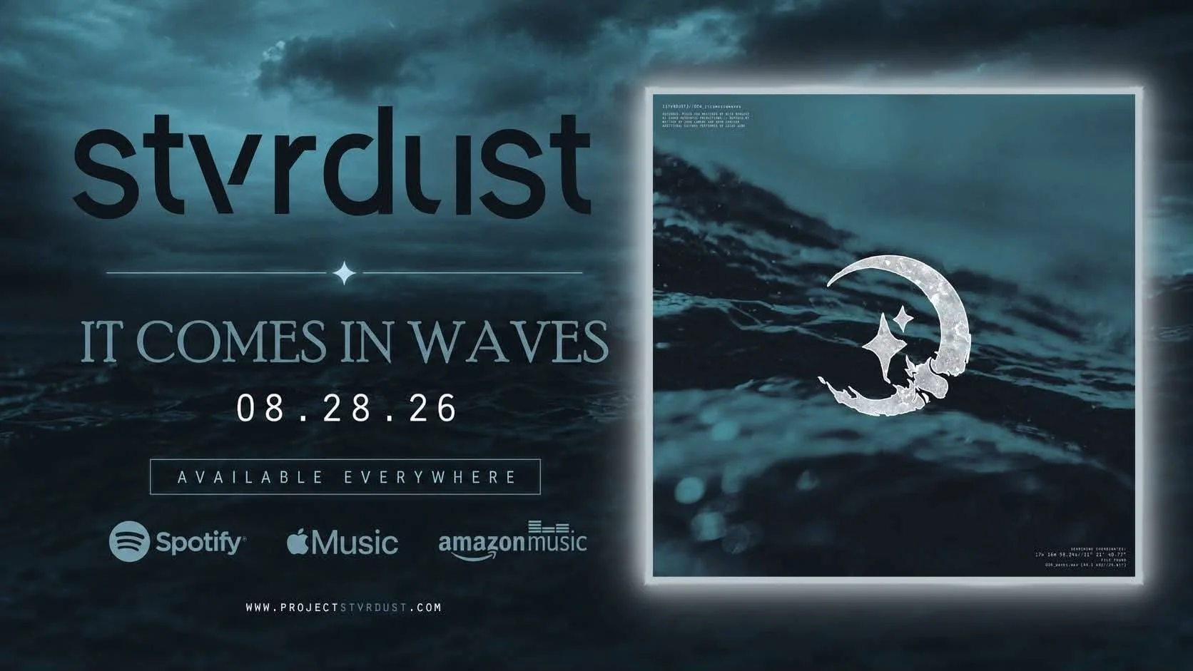 Stvrdust Confront the Difficulty of Choosing Yourself with It Comes In Waves