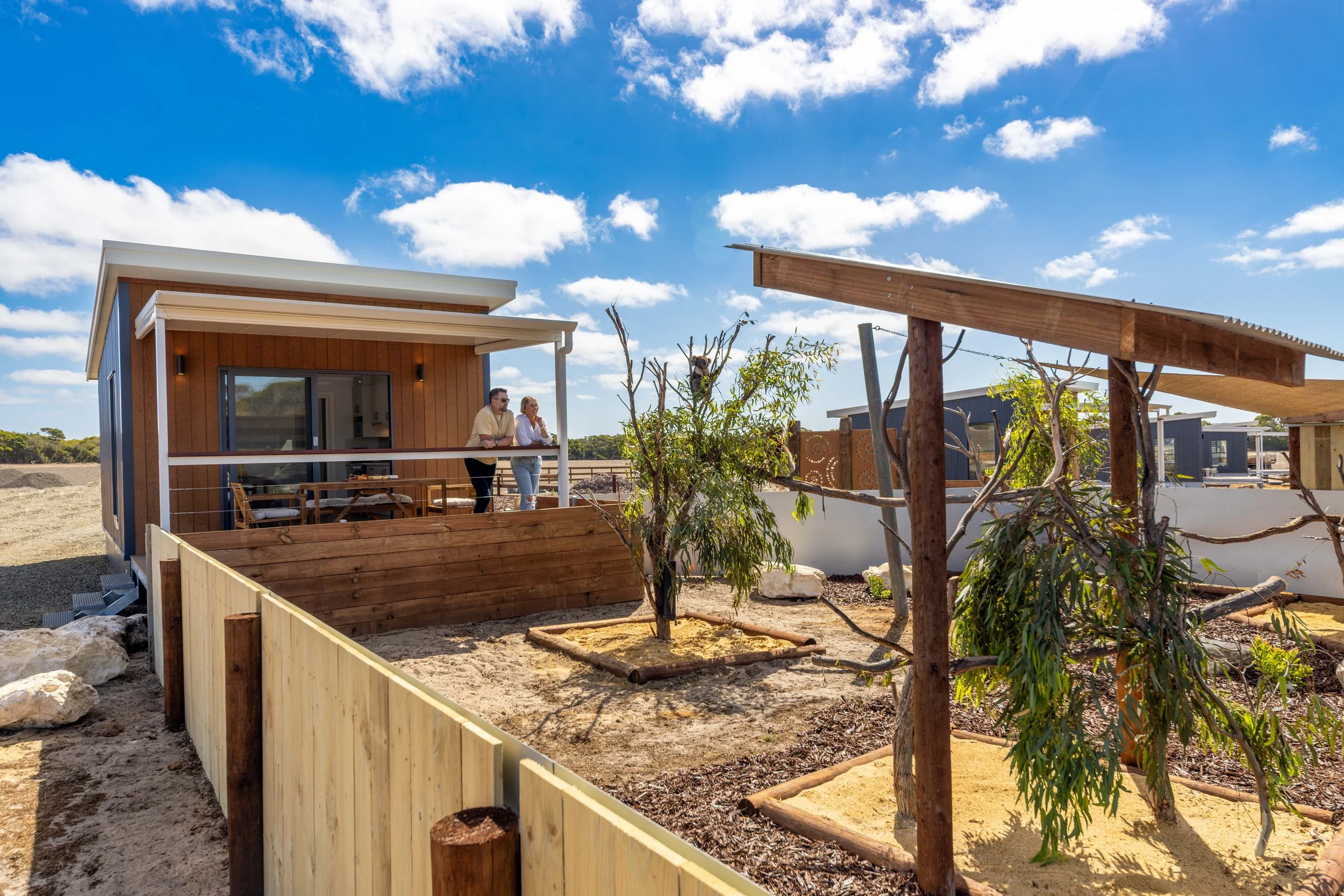 Kangaroo Island Accommodation. Kangaroo Island cabins. Wildlife stay on Kangaroo Island. Koalas on Kangaroo Island. Where to stay on Kangaroo Island. Where to stay near Seal Bay. Wildlife stay South Australia. South Australia accommodation
