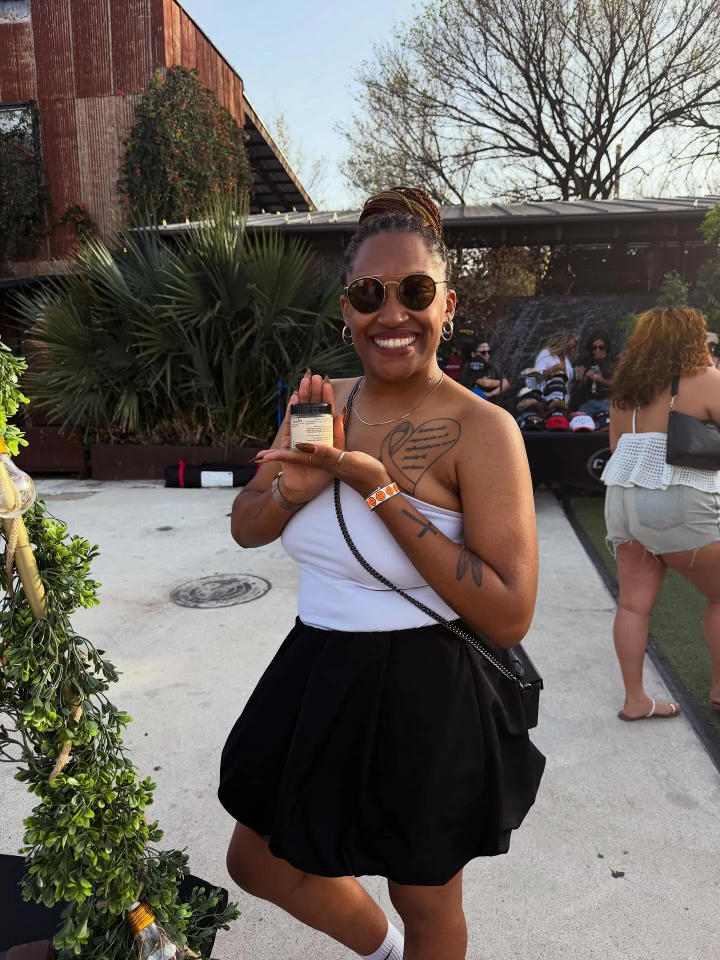 SXSW weekend recap + a little product love 🤎

We had such an amazing time vending with @auntieshouseatx and @whereyallatthoughatx at @thepershingcafe during SXSW. Thank you to everyone who stopped by our table, supported Chaela&rsquo;s, and took the