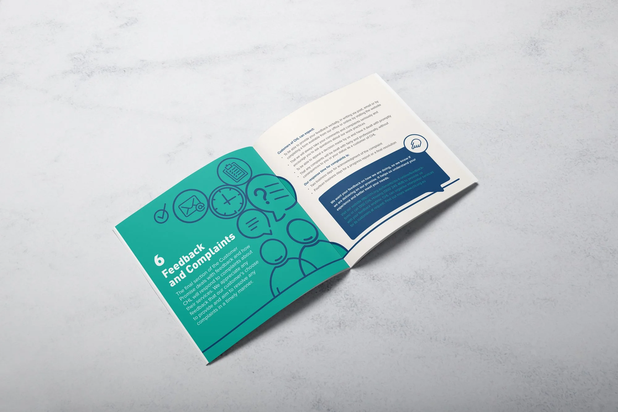 CHL Customer Promise Brochure