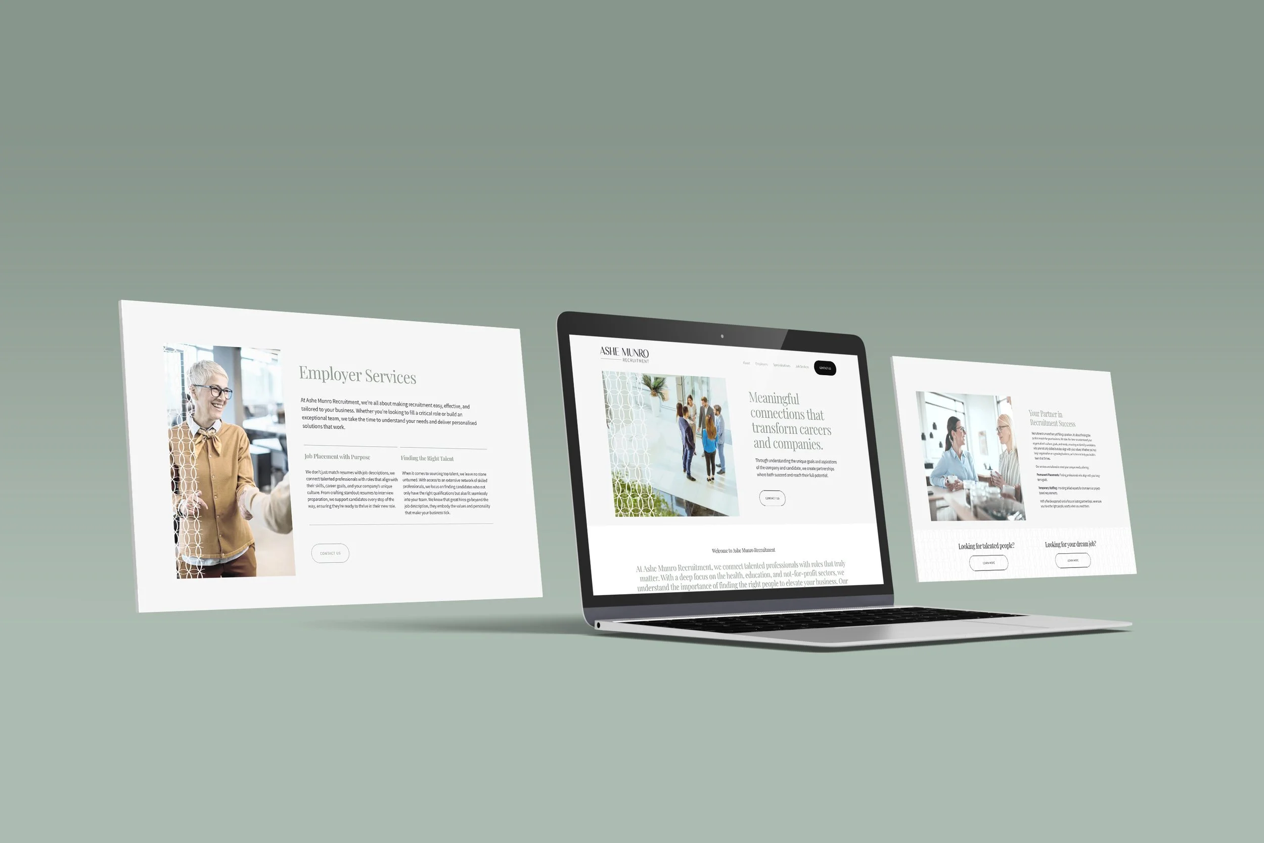 Ashe Munro Recruitment Website