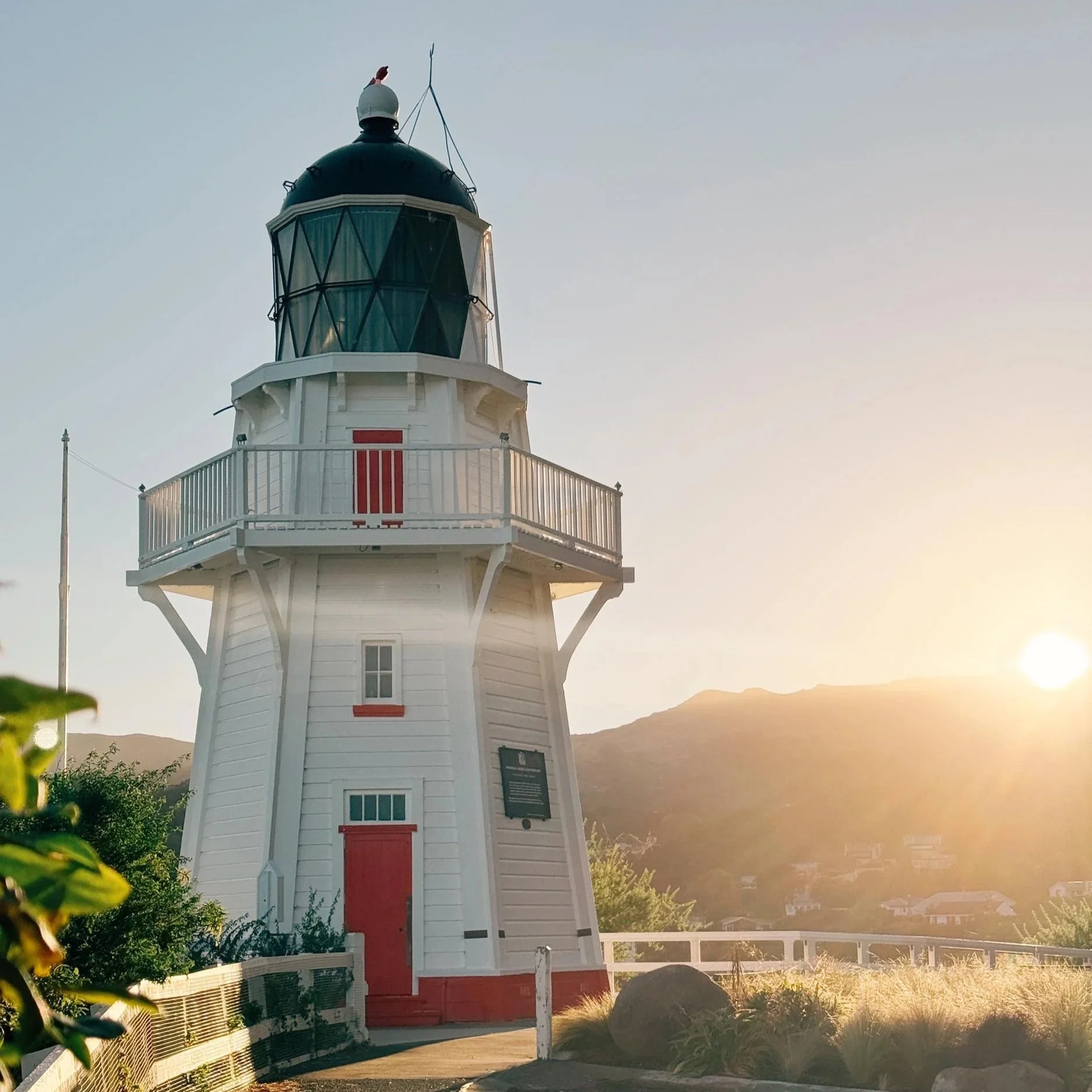 Akaroa Lighthouse - - copyright photography Julia Atkinson-Dunn
