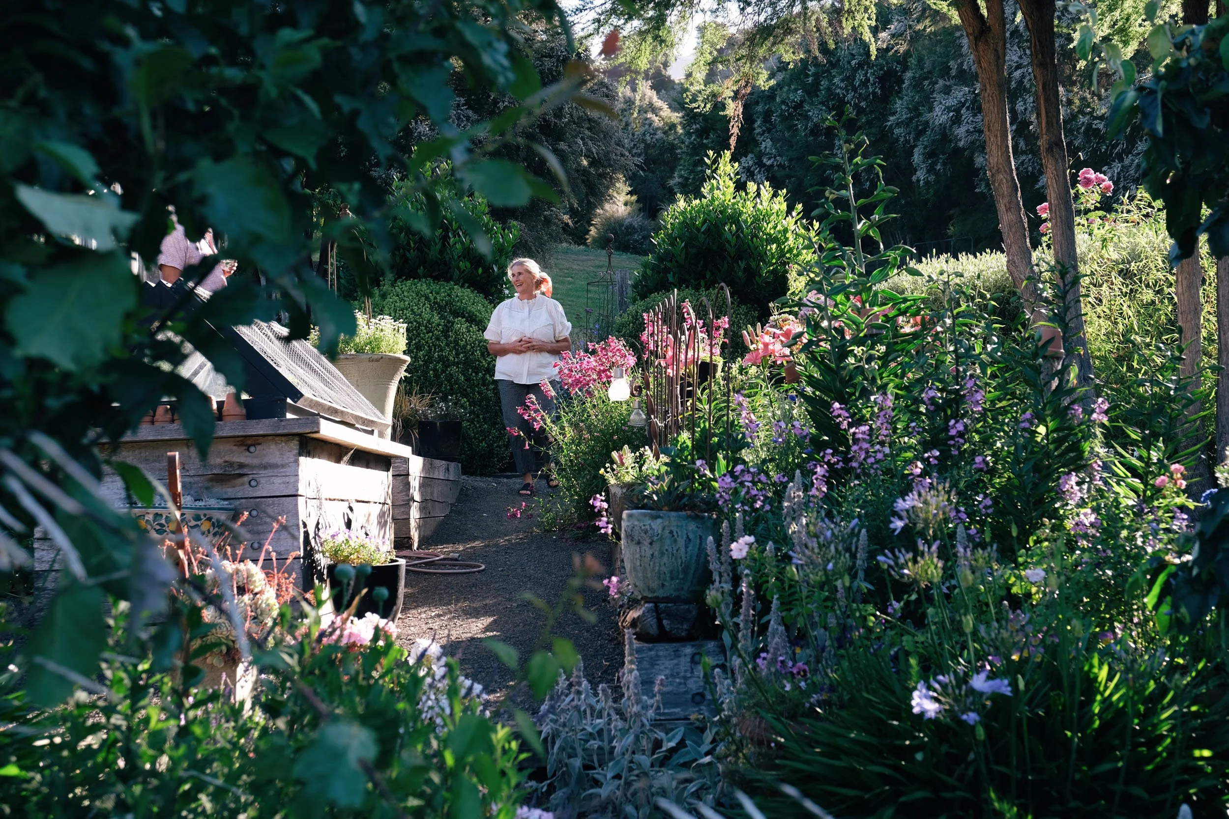 Marama Garden, Barry's Bay, Akaroa - copyright photography by Julia Atkinson-Dunn