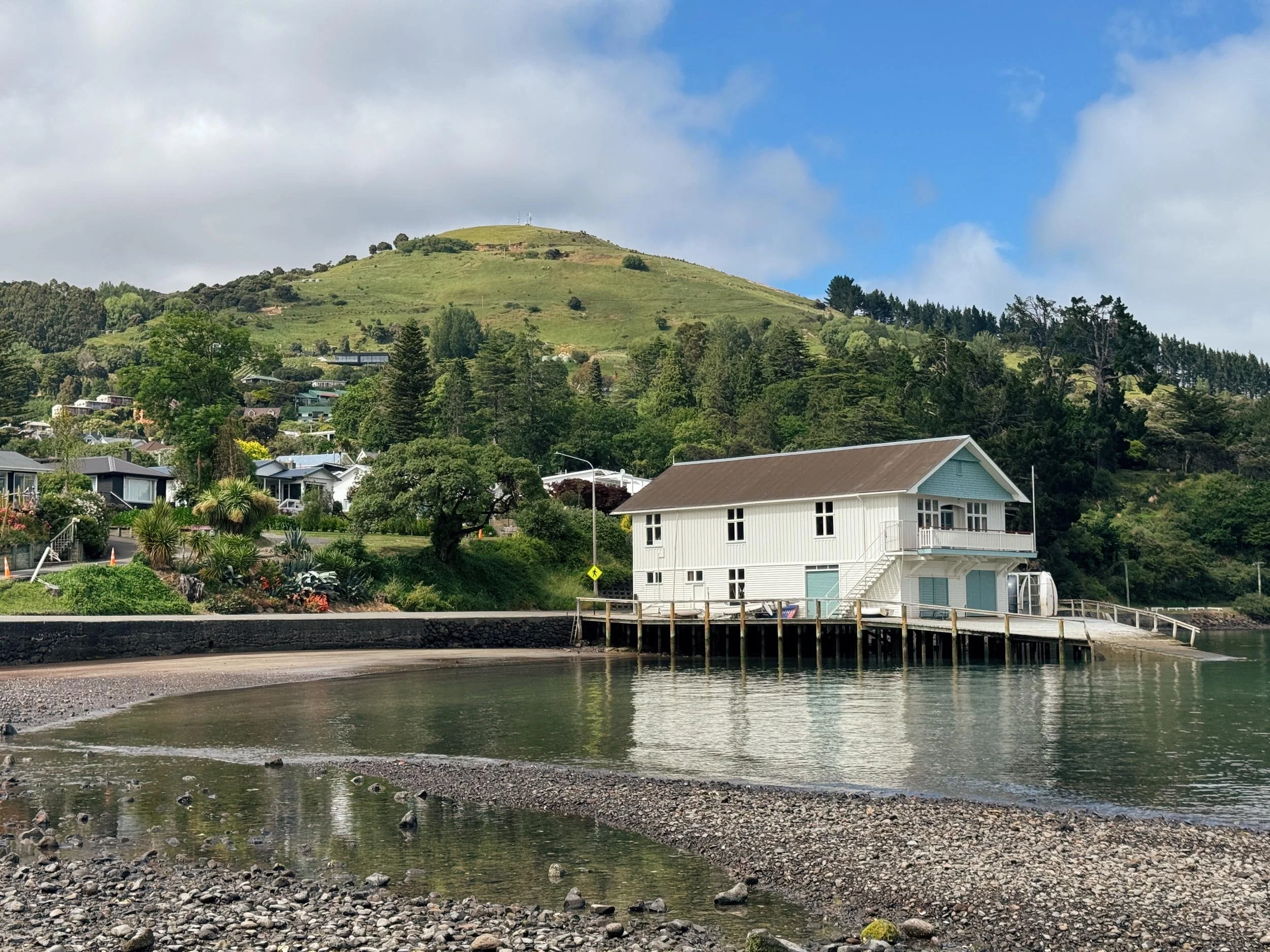 Akaroa boatshed - copyright photography Julia Atkinson-Dunn