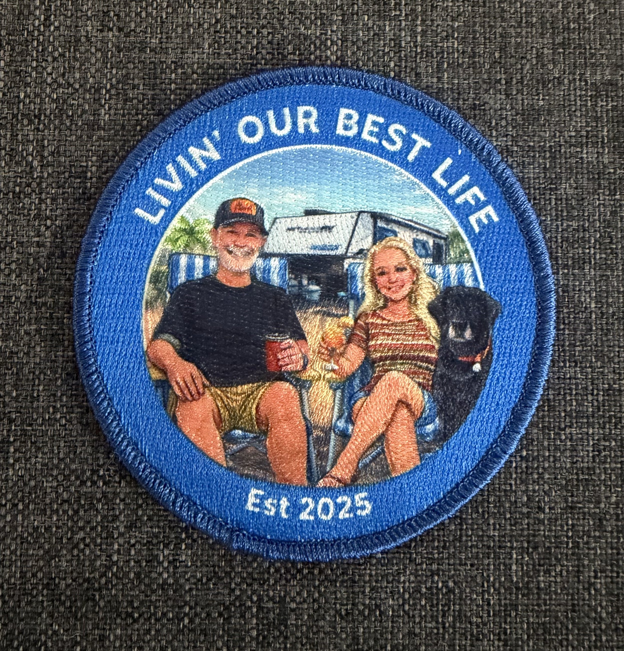 Colour Logo Velcro Patch