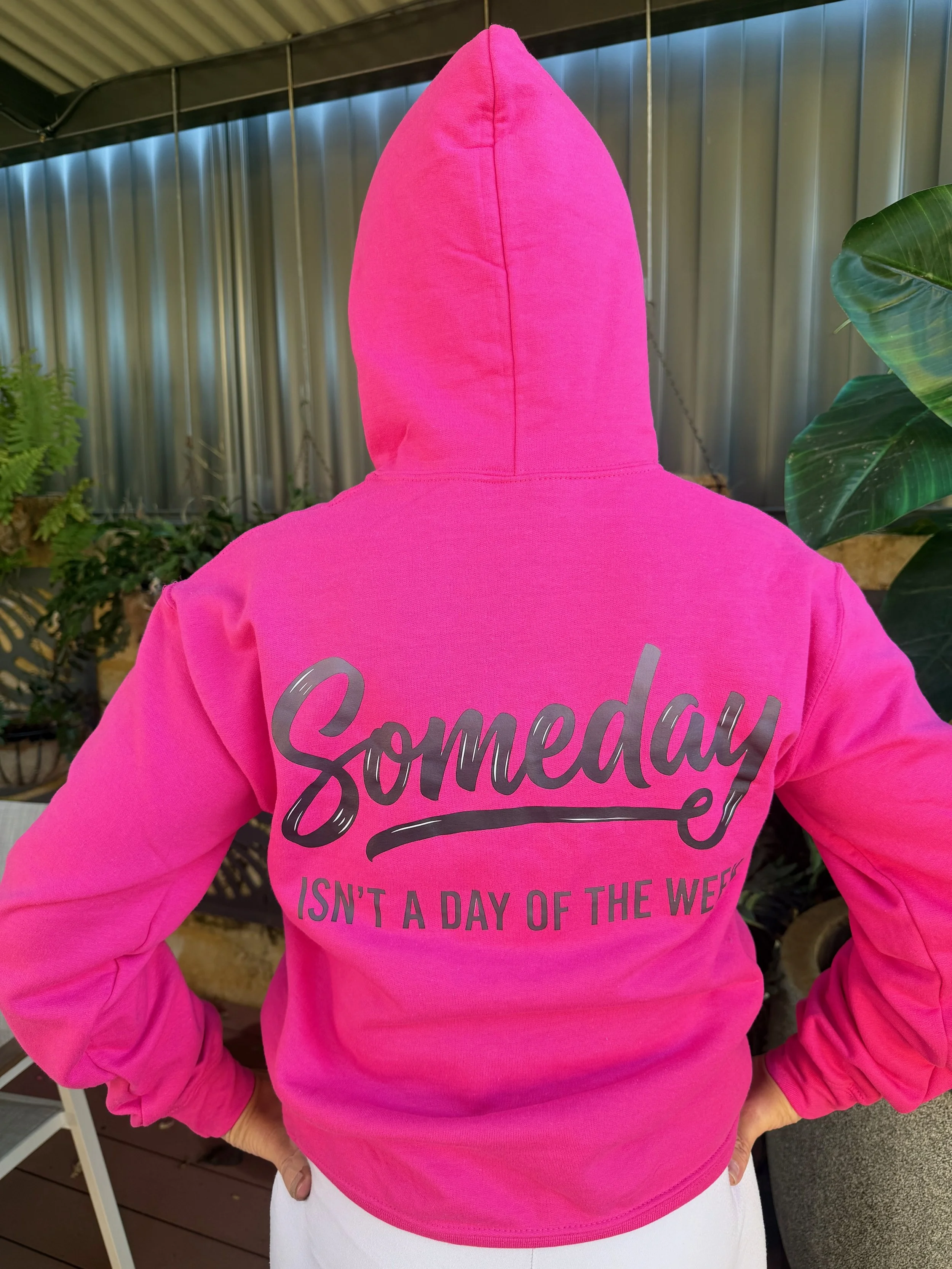 Hot Pink Hoodie