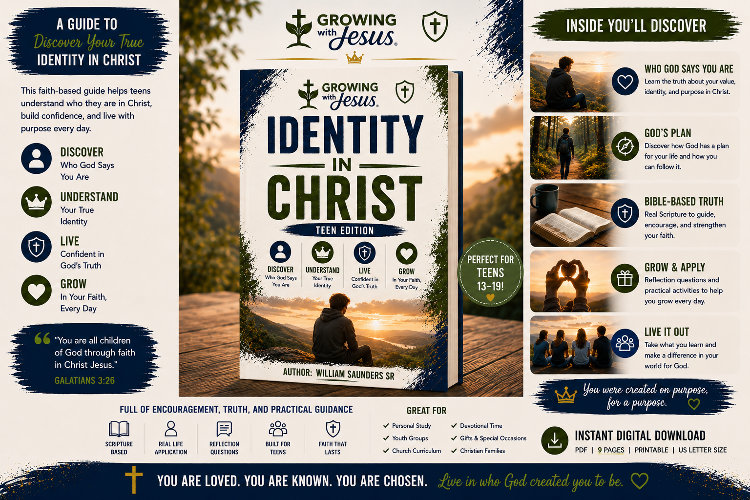 Identity in Christ for Teens - E-Book